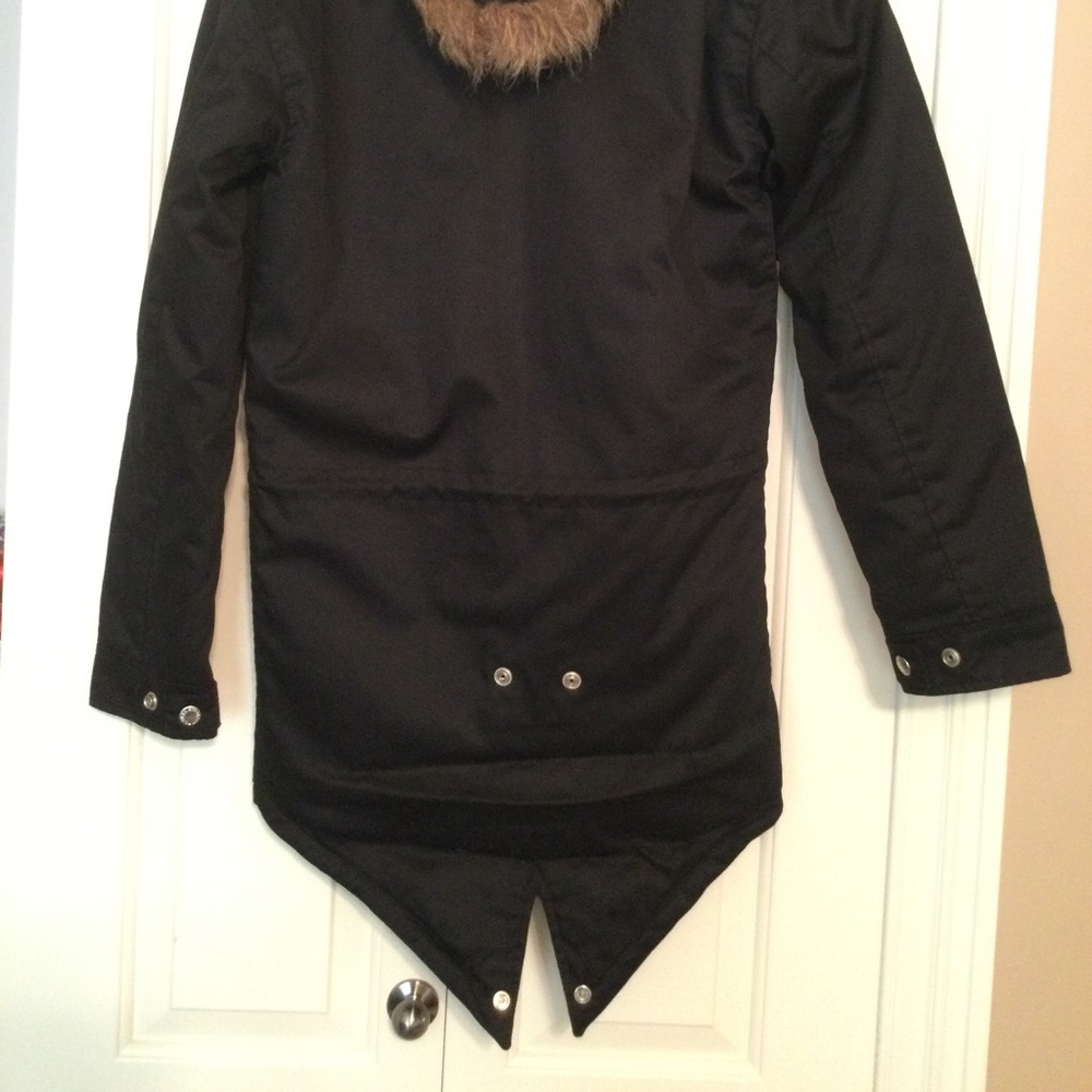 Straight To Hell brand insulated coat.